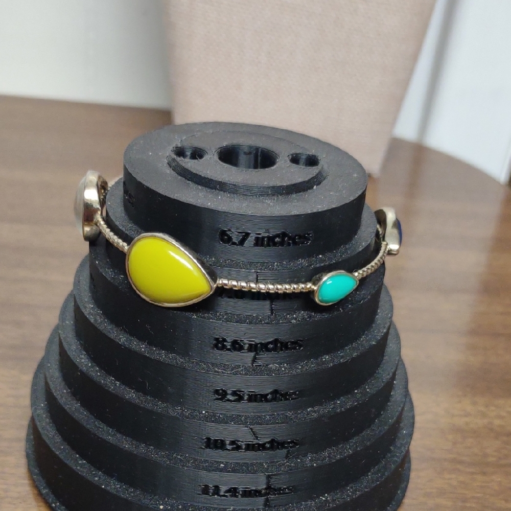 Yellow and Turquoise Bracelet Set (2) - Picture 1 of 2